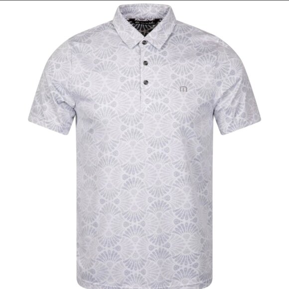 Travis Mathew Hidden Spots golf polo NWT $100 Size M - Picture 1 of 3